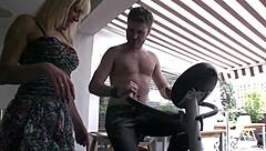 60-year-old cougar feels intense pleasure from pussy licking