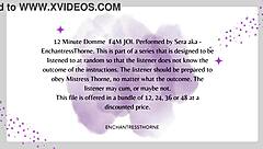 Follow these femdom JOI instructions for a big orgasm