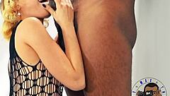 S2e1 lola rose cuts class to give sloppy blowjob to big black cock