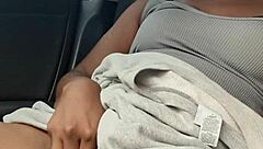 naejaye wedgies pussy n cum in parked car