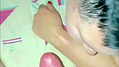 big ass brunette babe gave herself up to hot anal and pussy fucking with facial in homemade doggystyle