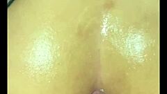 big ass brunette babe gave herself up to hot anal and pussy fucking with facial in homemade doggystyle