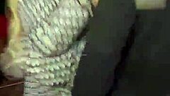 Afrocandy Exposed Her Big Tits at Live Performance.