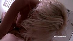 Angelina Ash Blonde Pornstar Tests Big Dick Then Gets Fucked