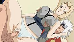 Asian amateur Tsunade gets a hard sex treatment in Naruto xxx parody