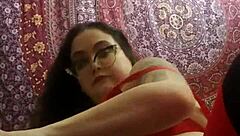 Fat Babe Rides Monster Cock Dildo On Webcam Masturbation
