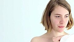 A young and adventurous woman experiences her first balloon blowjob