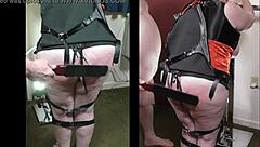 Consensual spanking and roleplay with a submissive slut