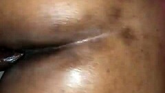 Big Ass BBW Ebony Babe Oiled Up for Wild Action?