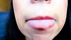 The Story Of A Mouth Fetish Involving Tongue Play