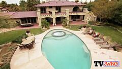 Swinger Couples Get Naked Slowly in Wild Group Action