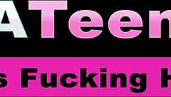 Beautiful Teen Emma Hix Spit Roasted by Two Huge Cocks