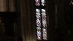 Exploring inside prague castle as a european tourist