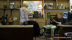 Short blond amateur gets nailed by pervert