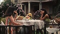 perfect orgy ends in massive facial