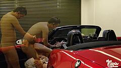 i got fucked doggystyle in a vintage sports car until i squirted