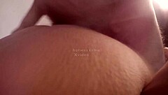 bebelexxx gets her ass ready with vibrator anal plug