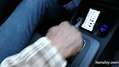 Busty Big Butt Cougar Sara Jay Takes A Ride On Her Driver Shaundam