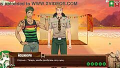 Game Friends Camp Episode 17 - Scout Badges Russian Voice Acting
