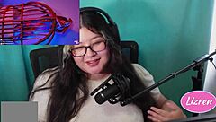 Chilean amateur reacts to her own porn video