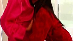 Glamorous Redhead And Blonde Lovers Explore Lesbian Pleasures With Strapon And Dildo At Night