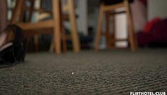 let's indulge in foot fetish at our favorite hotel