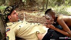 Petite Ebony Teen Bianka Seduces Stranger For Rough Deepthroat