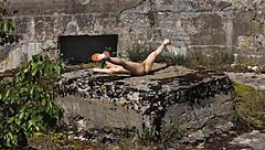 Feeling Exposed at Abandoned Military Base on Totleben Island