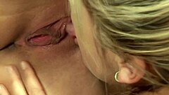 lesbian models explore sensual touches in german setting