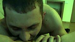 Cute teen gets both holes filled