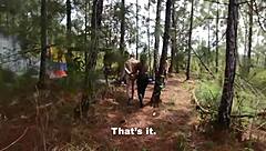 Latina guerrillas capture male and have fun