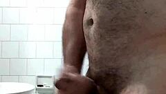 Jerk Off In Toilet With Cum And Cock