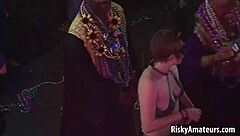 i watch amateur girls play with sexy tits at outdoor party