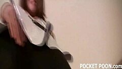 Ashley Tearing Her Tight Sexy Pantyhose Open