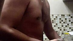 Macho Amateurs Bent Over In Doggystyle Fetish Washing Dishes