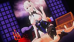 i dominate with cowgirl riding and squirting handjob