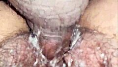 Cum In Wet Hairy Pussy Panties With Creampie And Cumshot Explosion?