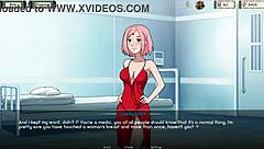 Dinaki, the ninja trainer in Naruto, shows off her new outfit in part 31