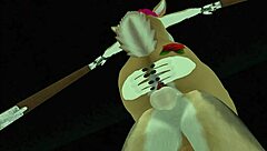 Tim finally gets to have sex with the pink bunny in his desired way