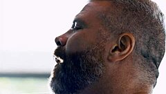 Paranoid man in quarantine receives bareback ass fucking with monster cock