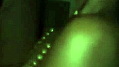 Ebony Chick Gives Sloppy Blowjob to Boyfriend