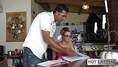 Blonde Latina Teen 18+ Excels Everywhere