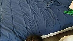 I didn't expect him to fuck me in the ass homemade creampie