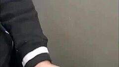 Naughtiness In Gym Bathroom With Guys Full Sheer