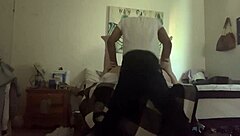 Stepson pleasures stepmother's mature body in homemade video