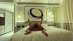Monika Fox enjoys dinner and blowjob with lover, ending in oral pleasure and ejaculation
