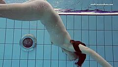 Hungarian Sima Stuns in Underwater Pool Display