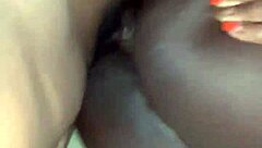 Ebony Step Mom Enjoys Stepson's BBC In Fat Ass