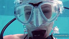 Minnie manga's sensual underwater experience with hardcore sex and oral pleasure