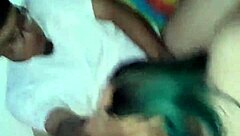 Wife and husband explore MMF with stranger.